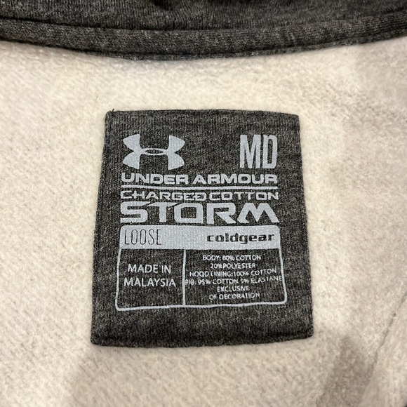 Under Armour Charged Cotton Hoodie Medium - Womens - Picture 5 of 7